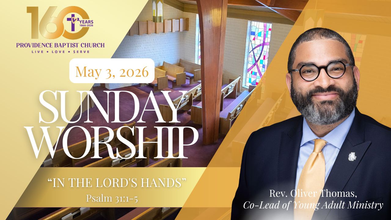 Rev. Thomas and title of sermon